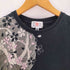 和柄 桜 雷神 クルーネックTシャツ メンズ JPN:L