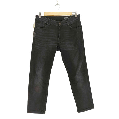 ピーティートリノ PT TORINO SWING SUPER SLIM FIT ブラックデニムパンツ メンズ 30