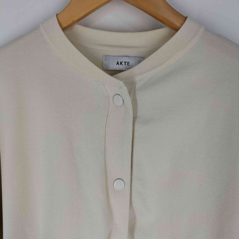 アクテ AKTE スナップボタン カーディガン レディース FREE