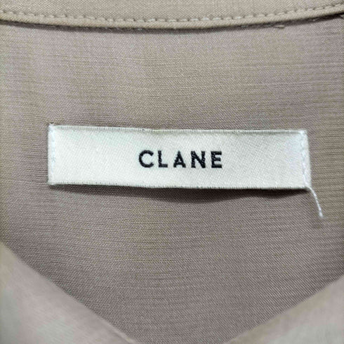 クラネ CLANE ウエストリボン シャツワンピース レディース 2