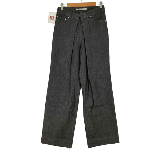 ジョンローレンスサリバン JOHN LAWRENCE SULLIVAN フロントタックワイドデニムパンツ メンズ 42