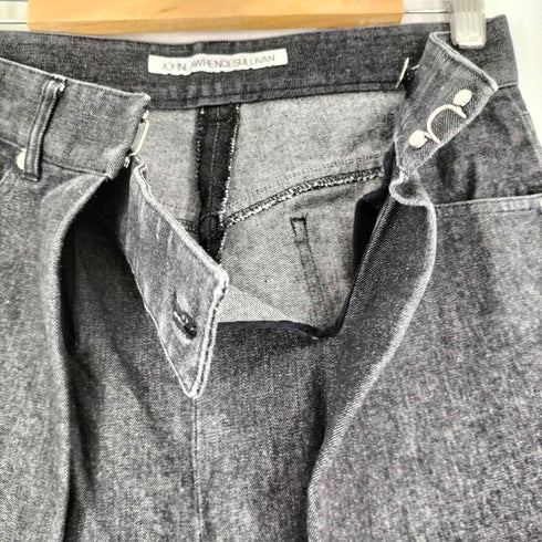 ジョンローレンスサリバン JOHN LAWRENCE SULLIVAN フロントタックワイドデニムパンツ メンズ 42