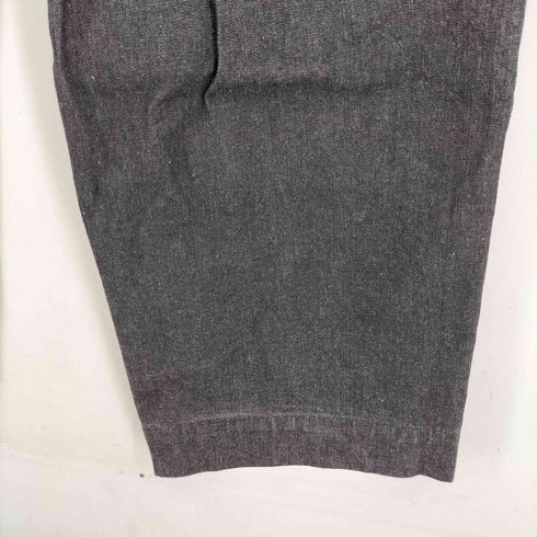 ジョンローレンスサリバン JOHN LAWRENCE SULLIVAN フロントタックワイドデニムパンツ メンズ 42