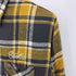 クーティー COOTIE チェーン ステッチ チェック ネル L/S レギュラーカラー シャツ メンズ JPN:L