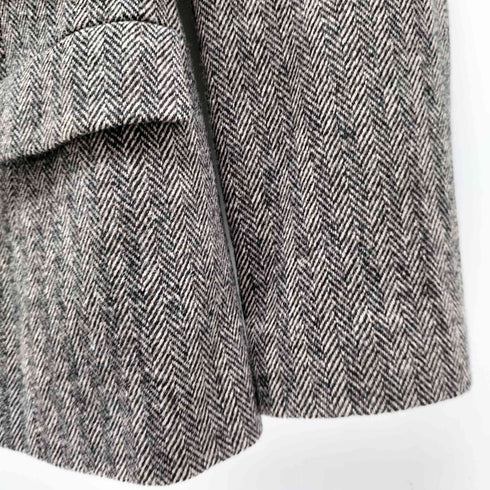 バーバリーロンドン BURBERRY LONDON ヘリンボーンシングル テーラードジャケット レディース JPN:40