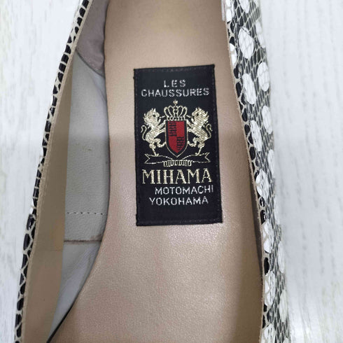 ミハマ MIHAMA ポルカドット カッターシューズ レディース 24 1/2
