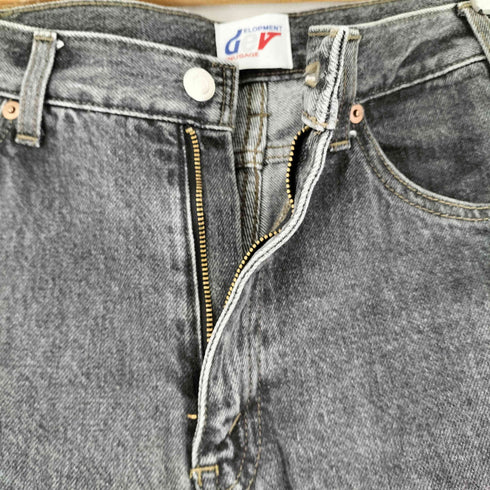 development ブラック ストレートデニムパンツ メンズ JPN:S
