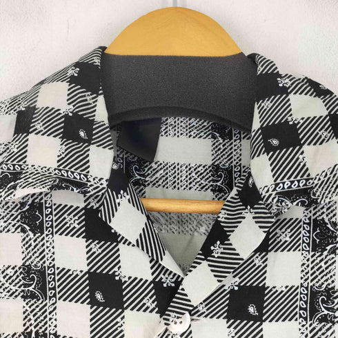 エヌハリウッド N.HOOLYWOOD 総柄 開襟シャツ メンズ