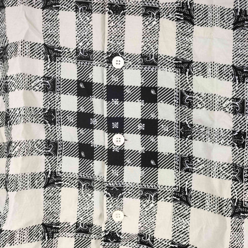 エヌハリウッド N.HOOLYWOOD 総柄 開襟シャツ メンズ