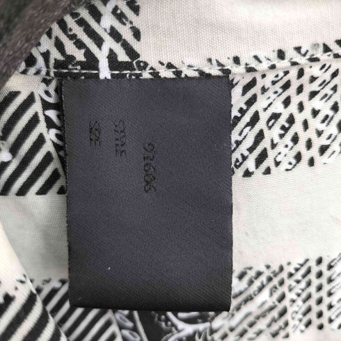 エヌハリウッド N.HOOLYWOOD 総柄 開襟シャツ メンズ