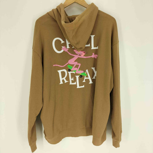 CHILL RELAX ピンクパンサー ビックシルエット パーカー メンズ import:L