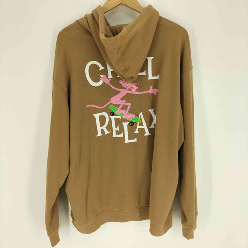 CHILL RELAX ピンクパンサー ビックシルエット パーカー メンズ import:L