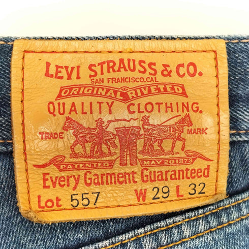 リーバイス Levis 00S 557 ジップフライ ウエスタン ストレート デニム パンツ メンズ W29 L32