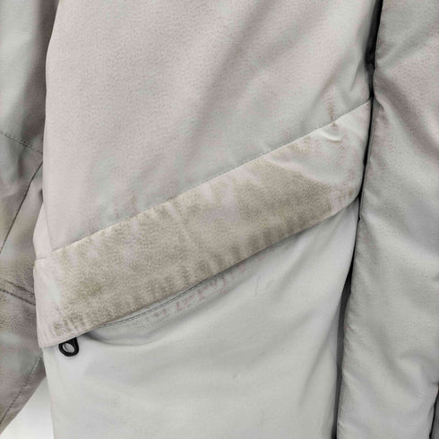 ファーストダウン FIRST DOWN フロントジップ ドローコード フーデット ダウンジャケット メンズ import:M