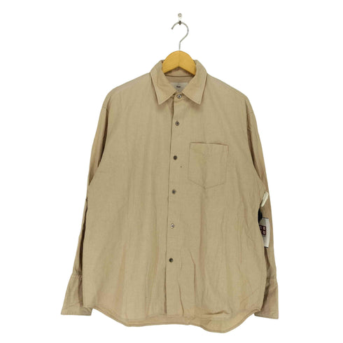 Text Ventilated Shirt Amazon Jungle Cotton Twill domestic メンズ 1