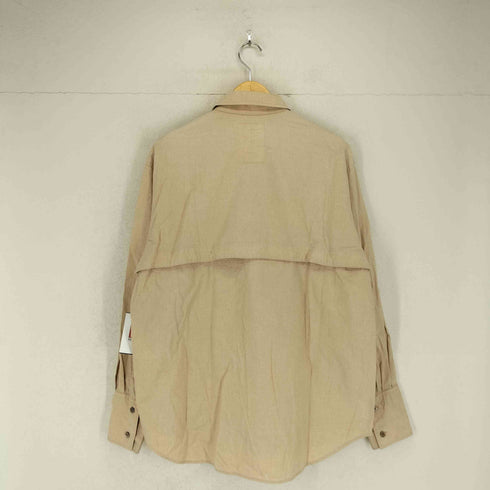 Text Ventilated Shirt Amazon Jungle Cotton Twill domestic メンズ 1