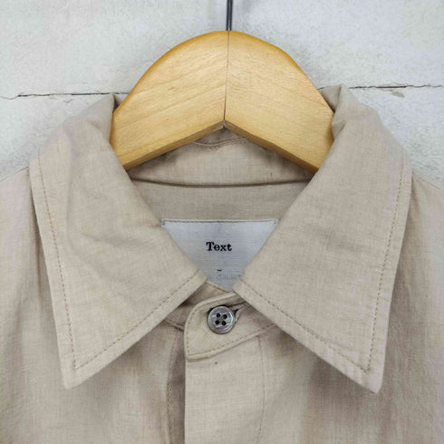 Text Ventilated Shirt Amazon Jungle Cotton Twill domestic メンズ 1