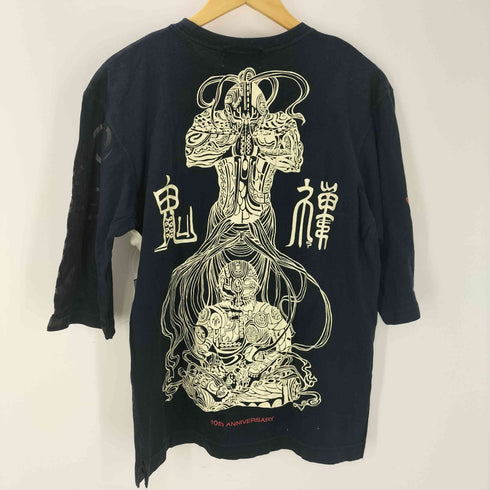 ピースメーカー PEACE MAKER 鬼禅 グラフィックプリントTシャツ メンズ JPN:L