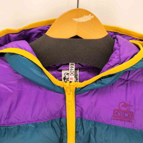 チャムス CHUMS バイカラーダウンジャケット メンズ JPN:M