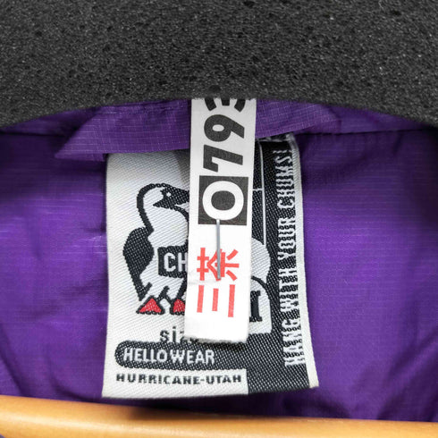 チャムス CHUMS バイカラーダウンジャケット メンズ JPN:M