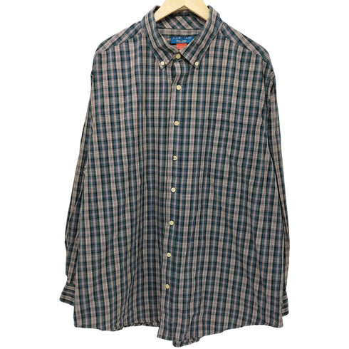 ピューリタン PURITAN チェック BDシャツ メンズ 2XL