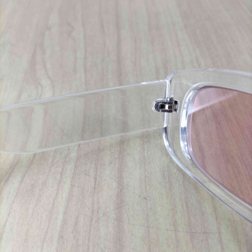 フェイト FATE スクエアレンズサングラス メンズ