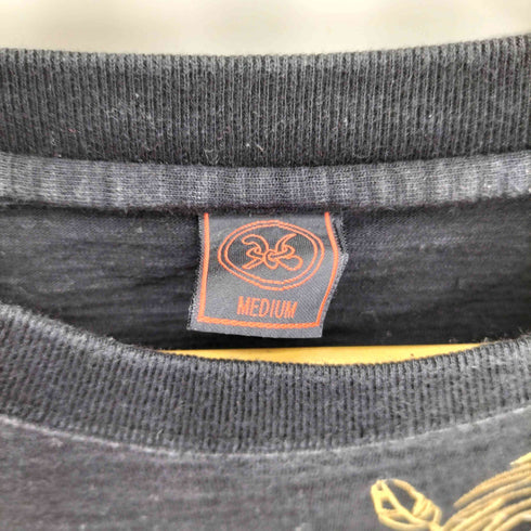 クロップドヘッズ CROPPED HEADS 鶴 刺繍デザインTシャツ メンズ JPN:M