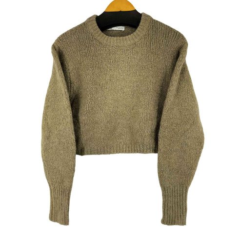 ザラ ZARA クロップドセーター レディース import:S