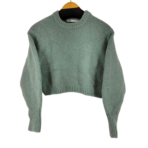 ザラ ZARA クロップドセーター レディース import:S