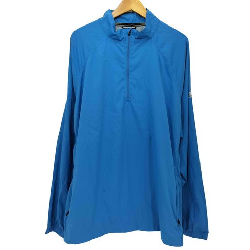 アディダス adidas ハーフジップ シェルジャケット メンズ