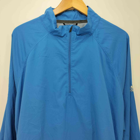 アディダス adidas ハーフジップ シェルジャケット メンズ