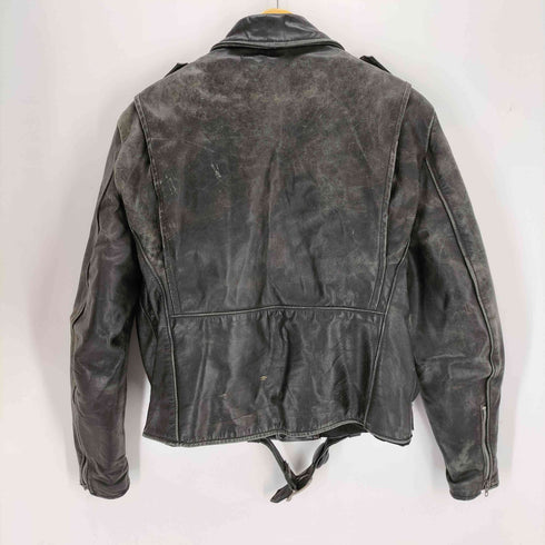 ブルックス BROOKS 70-80S MADE IN USA TALONジップ ダブルライダースジャケット メンズ JPN:48