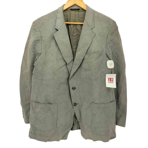 halston zachry フェイクスウェード テーラードジャケット メンズ