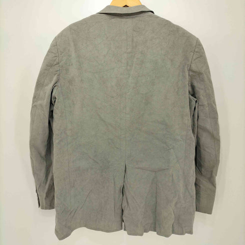 halston zachry フェイクスウェード テーラードジャケット メンズ