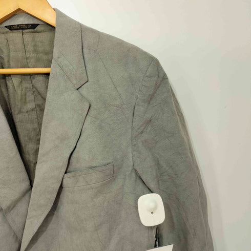 halston zachry フェイクスウェード テーラードジャケット メンズ