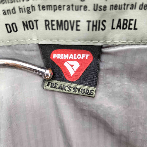 フリークスストア FREAKS STORE Level7 PRIMALOFT JACKET 中綿 ミリタリージャケット メンズ M
