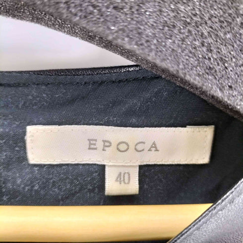 エポカ Epoca フェイクレザーS/Sトップス レディース JPN:40