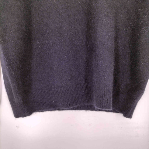 カシミヤ100% 切替ニットセーター レディース JPN:S