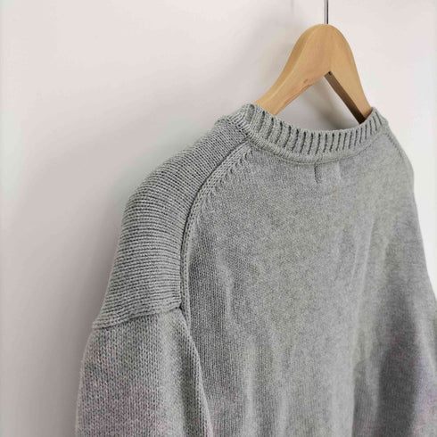 エルエルビーン L.L.Bean 00S メキシコ製 Vネック L/S コットン ニット セーター メンズ import:XL