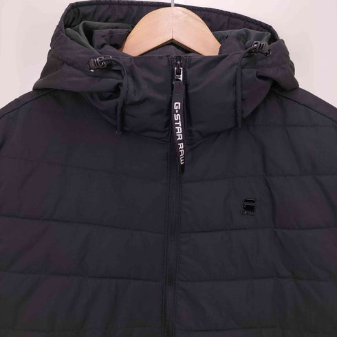 ジースターロー G-STAR RAW Attacc Heatseal Quilted Hooded Jacket フーデッド中綿ジャケット メンズ
