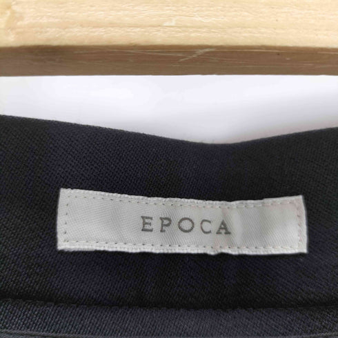 エポカ Epoca センタープレスクロップドワイドパンツ レディース JPN:38