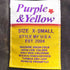 パープルアンドイエロー Purple&Yellow リブハイネック クロップド 中綿ジャケット 短丈 レディース JPN:XS