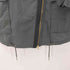 トミーヒルフィガー TOMMY HILFIGER レイヤード レザー切替 変形 フーデッドコート モッズコート レディース import:S