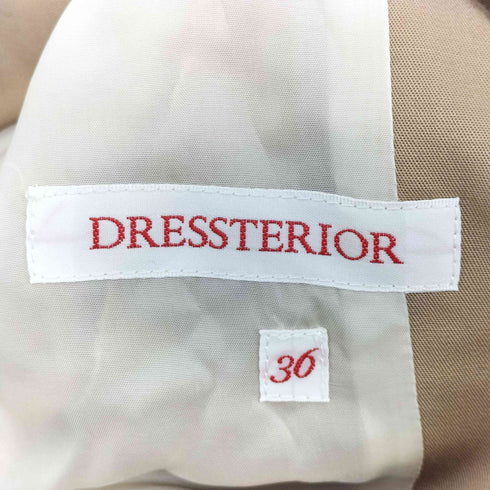 ドレステリア DRESSTERIOR テンセルコットンツイルビッグトレンチ レディース JPN:36