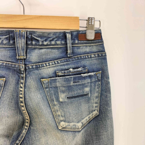 ヤヌーク YANUK CECIL セシルボーイズデニム クロップドパンツ レディース US:24 24