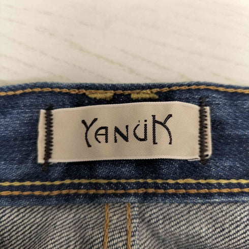 ヤヌーク YANUK CECIL セシルボーイズデニム クロップドパンツ レディース US:24 24