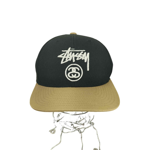 ステューシー Stussy BIG STOCK POINT CROWN SNAPBACK CAP メンズ