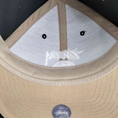 ステューシー Stussy BIG STOCK POINT CROWN SNAPBACK CAP メンズ