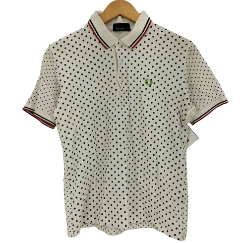 フレッドペリー FRED PERRY ロゴ刺繍 ドット ポロシャツ メンズ JPN:S