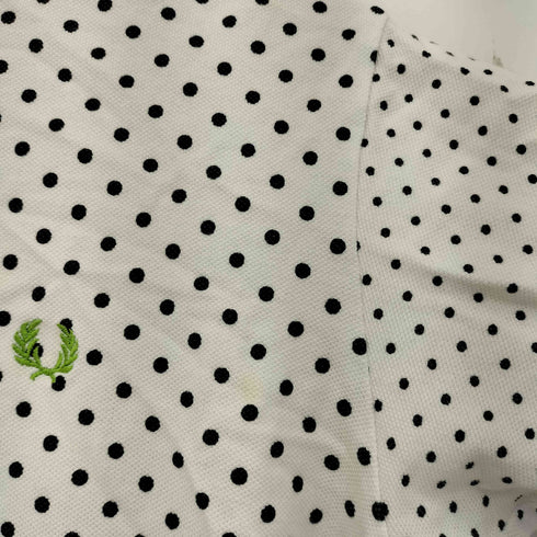 フレッドペリー FRED PERRY ロゴ刺繍 ドット ポロシャツ メンズ JPN:S